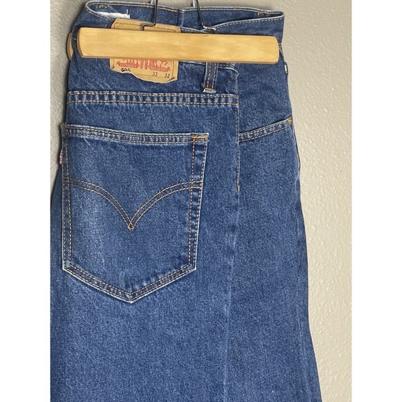 Levis 505 Regular Fit‎ Jeans, Size 34 x 32 - Blue (A1) - Picture 2 of 4